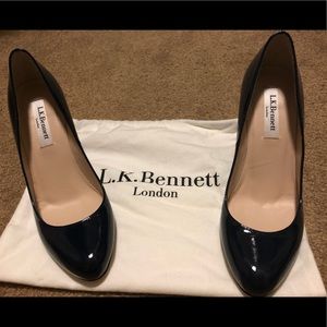 Navy LK Bennett Heels